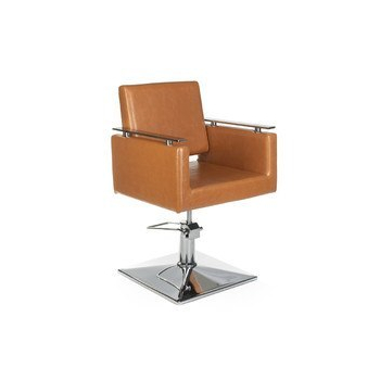 Fotel fryzjerski MILO BH-6333 jasno brązowy